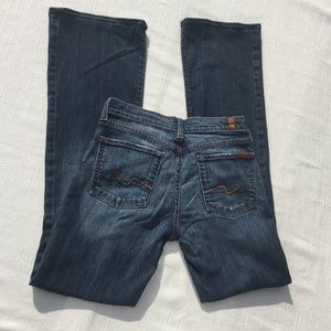 7 For All Mankind bootcut jeans 27 EUC 7FAM